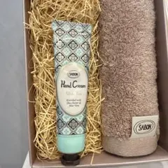 SABON サボン ハンドクリーム ホワイトティー タオルセットのサムネイル