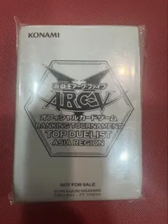 遊戯王　ASIA REGION スリーブ　×100枚 遊戯王スリーブ ARC-V DUELIST TOP 100 ASIA 324 - メルカリ
