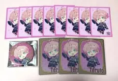 騎士A　ファンてるとくん　デフォ　おみくじ　メタカ　缶バッジ