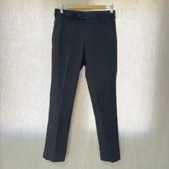 美品✦UNIQLO スリムフィットチノ ウエスト76 黒ブラック 人気定番