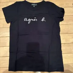 子ども用　agnes b. Tシャツ ブラック 140cm 新品ボーダーTセットのサムネイル