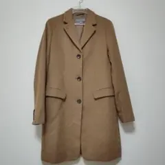 美品 ユニクロ ウールカシミヤ チェスターコート M