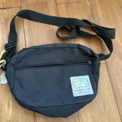 すみっコぐらし　ブラックショルダーバッグ