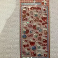 Hello Kitty 3Dステッカー　シール　新品　キティ