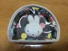ミッフィー　半円型ポーチ