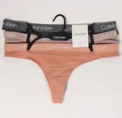 カルバンクライン S ショーツ Tバック 3枚セット 下着 アンダーウェア