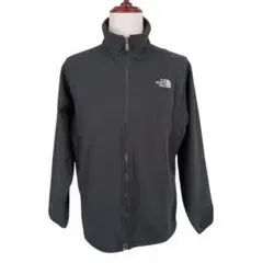 ノースフェイス メンズ ジャケット ソフトシェルジャケット 黒 ブラック XL