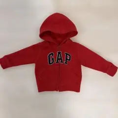 GAP フード付きトレーナー レッド