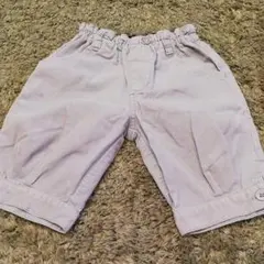 コーデュロイ　ハーフパンツ