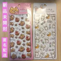りるくま うさもち ぷくぷくキャンディシール ボンボンドロップシール 吉田産業