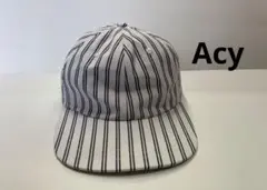 Acy エーシー B6PANEL CAP 24SS 6パネル ストライのサムネイル