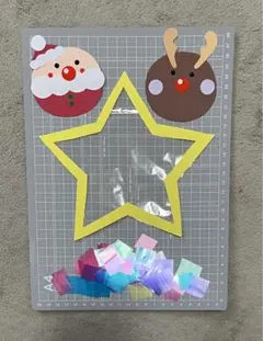 壁面　クリスマス　装飾　製作　冬　保育のサムネイル