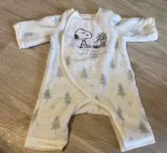 PEANUTS ピーナッツ　スヌーピー　カバーオール　50〜60cm