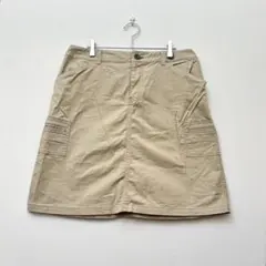green*nout グリーンノート 膝上スカート 3L 大きいサイズ ベージュのサムネイル