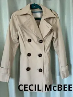 Cecil McBee ベージュ トレンチコート