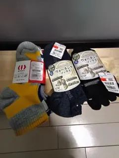 【24-26cm】SPEEV ソックス 3足、ウォーキングソックス4足セット