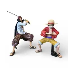 ONE PIECE ルフィ＆シャンクス フィギュア2体セット 箱なし