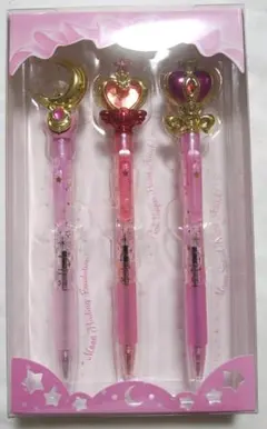 美少女戦士セーラームーン プリズムステーショナリー ムーンパワーボールペンセット