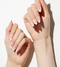 ネイルチップ　ジェルネイル