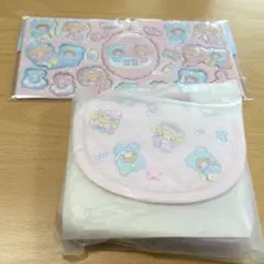 リトルツインスターズ ティッシュポーチ　シール 星空のエンジェル キキララ