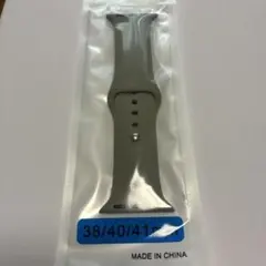 Apple Watch用バンド グレー 38/40/41mm S/Mサイズ
