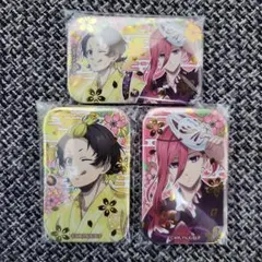 ブルーロック 縁日 箔押しスクエア缶バッジ マズル 蜂楽廻 千切豹馬