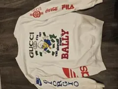 90's Hanesタグ ロゴプリント スウェット XL