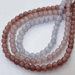 xk649/SALE！人工石◇キャッツアイ 約4mm3連