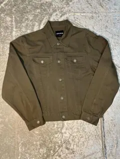 [old UNIQLO] トラッカージャケット オリーブ　　美品90's 紺タグ