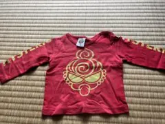 ヒスミニ 袖ロゴ トップス