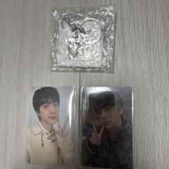 BTS アリラン　特典　キーホルダー　トレカ　2枚セット　ジン　JIN