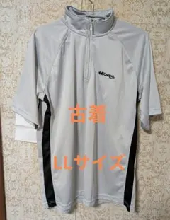 Kaepa ハーフジップ シャツ グレー LLサイズのサムネイル