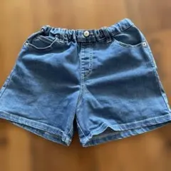 エックスガール　デニムショートパンツ　130