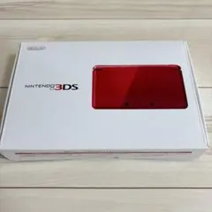 Nintendo 3DS 本体 メタリックレッド セット 外箱あり