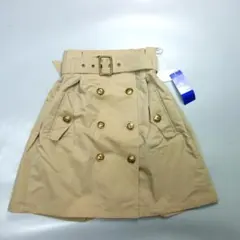 み*こ様 8765未使用タグ付 バーバリーブルーレーベル トレンチスカート レデ