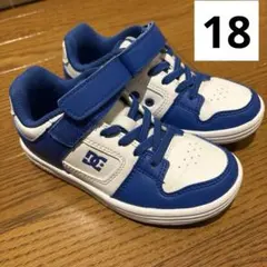 DC SHOES キッズ スニーカー ホワイト　18cm