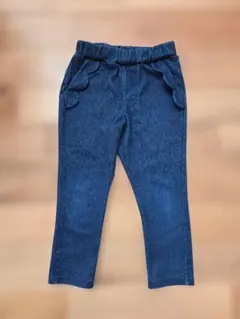 レギンス　デニム風