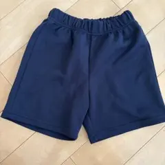 体操服用　ネイビーショートパンツ 120サイズ　男女兼用
