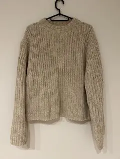 LOWRYS FARM ベージュ 長袖セーター Fサイズ