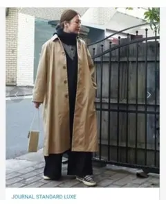 JOURNAL STANDARD LUXE ワークツイルステンカラーコートのサムネイル