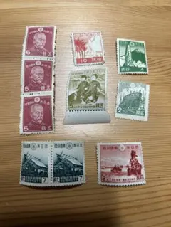 未使用、使用済み切手 セット 20枚