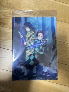 鬼滅の刃　竈門炭治郎　冨岡義勇　クリアファイル　冨岡義勇 絆の奇跡