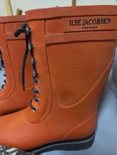ILSE JACOBSEN オレンジ レインブーツのサムネイル