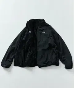 限定展開 リラックスフィット ナイロン フリース リバーシブルブルゾン