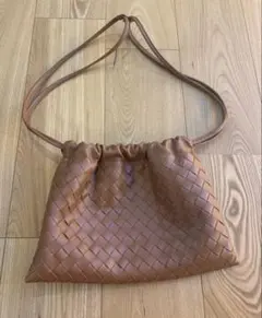 メッシュバッグ ブラウン
