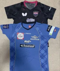 butterfly nittaku ユニフォーム　スポンサー・サイン入り