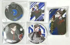 ヒプノシスマイク 入間銃兎 缶バッジ キーホルダー 缶ケース