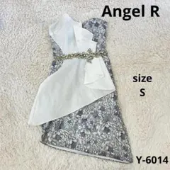 Angel R エンジェルアール　白花柄ドレス　キャバドレス　キャバ嬢