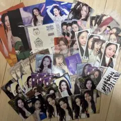 NiziU マヤ　CD特典トレカ　ステッカー計50点以上セット