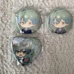 亥清悠　缶バッジセット3